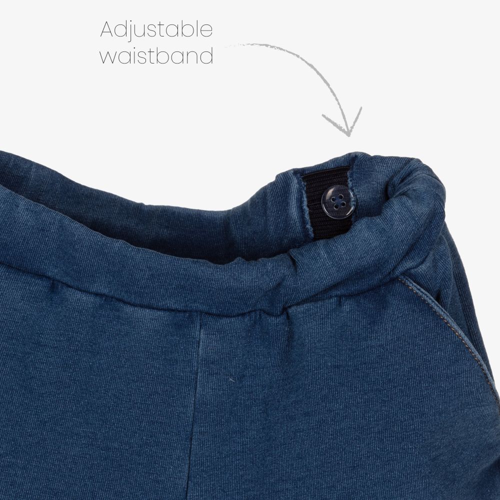 Mayoral-Розовый топ и синие шорты для девочек | Childrensalon Outlet