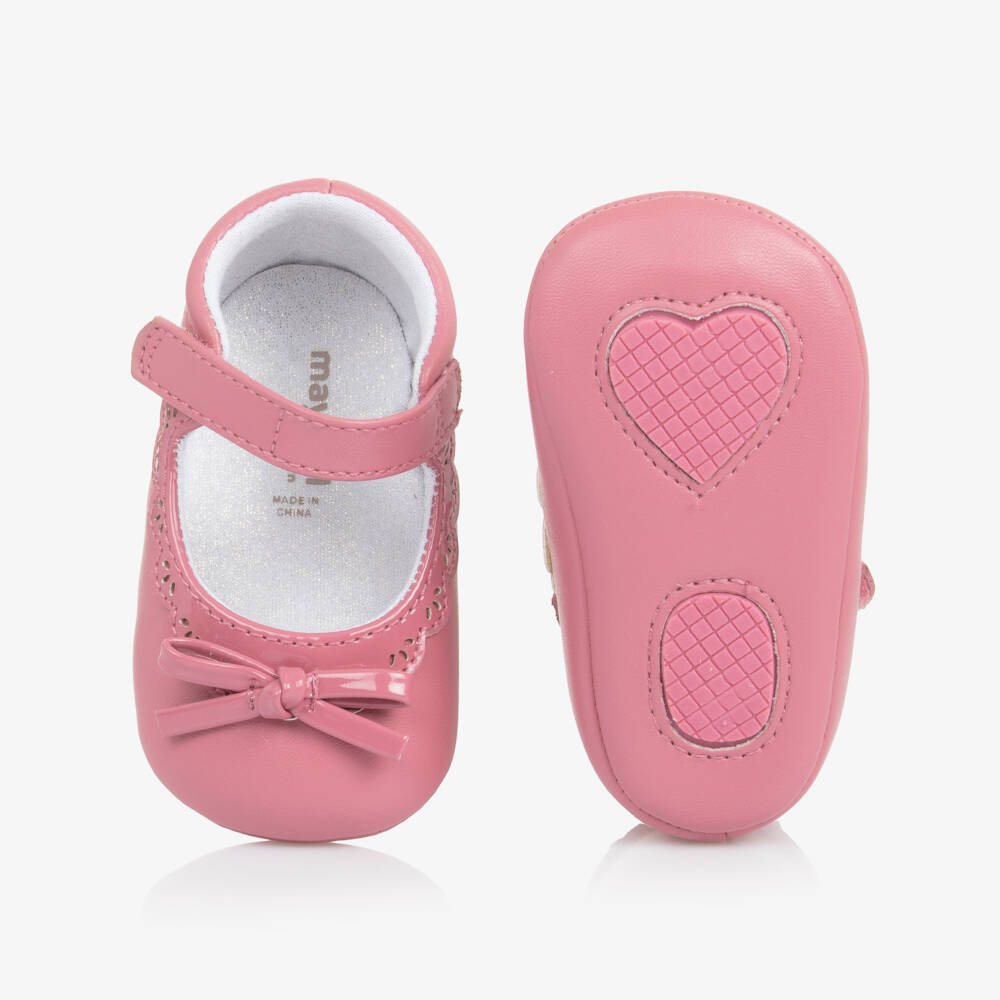 مايورال Newborn-حذاء لمرحلة قبل المشي لون زهري للمولودات | Childrensalon Outlet