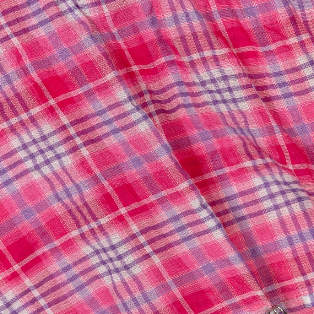 Mayoral-Girls Pink Check Cotton Skort | Childrensalon Outlet