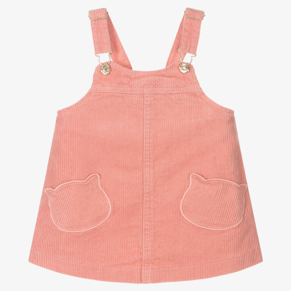 Mayoral - Robe rose en velours côtelé Fille  | Childrensalon