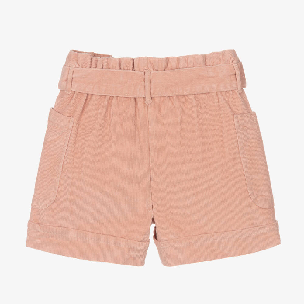 Mayoral-شورت قطن كوردروي لون زهري للبنات | Childrensalon Outlet