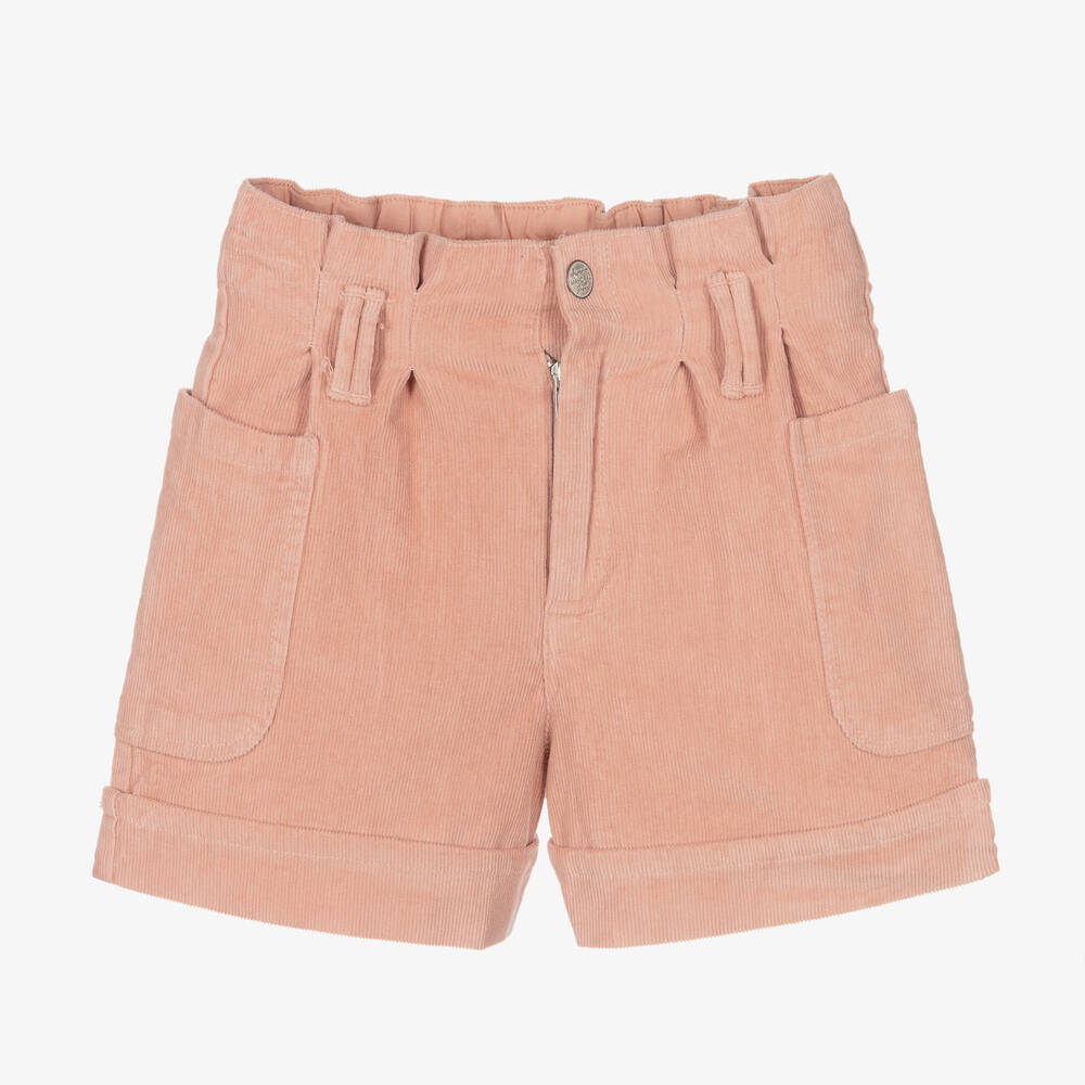 Mayoral-شورت قطن كوردروي لون زهري للبنات | Childrensalon Outlet