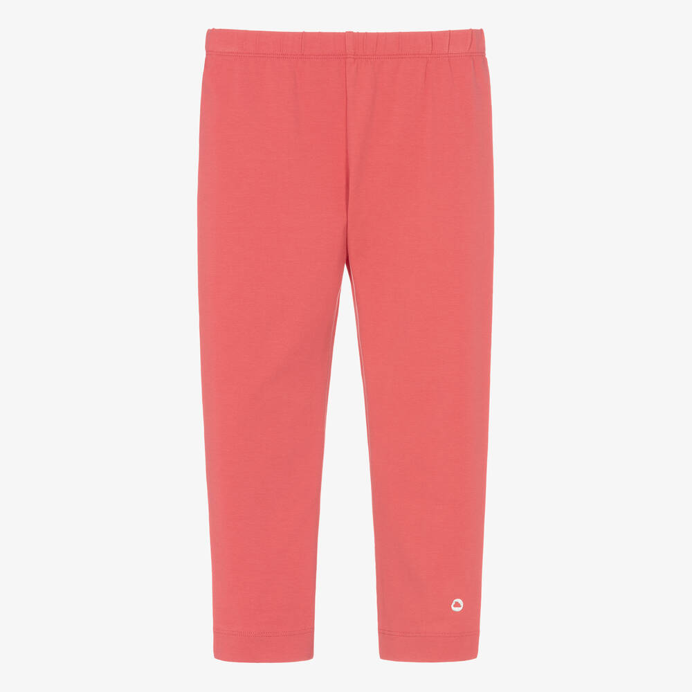 Mayoral-Розовые укороченные легинсы из хлопка | Childrensalon Outlet
