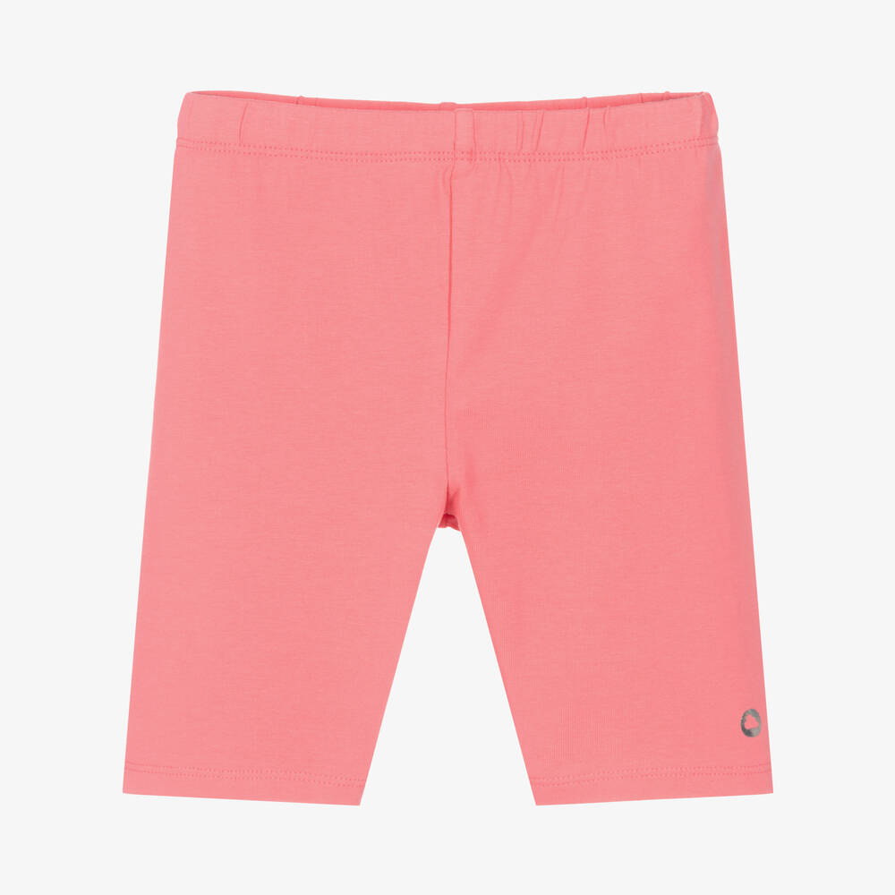 Mayoral-Girls Pink Cotton Cycling Shorts | Childrensalon Outlet