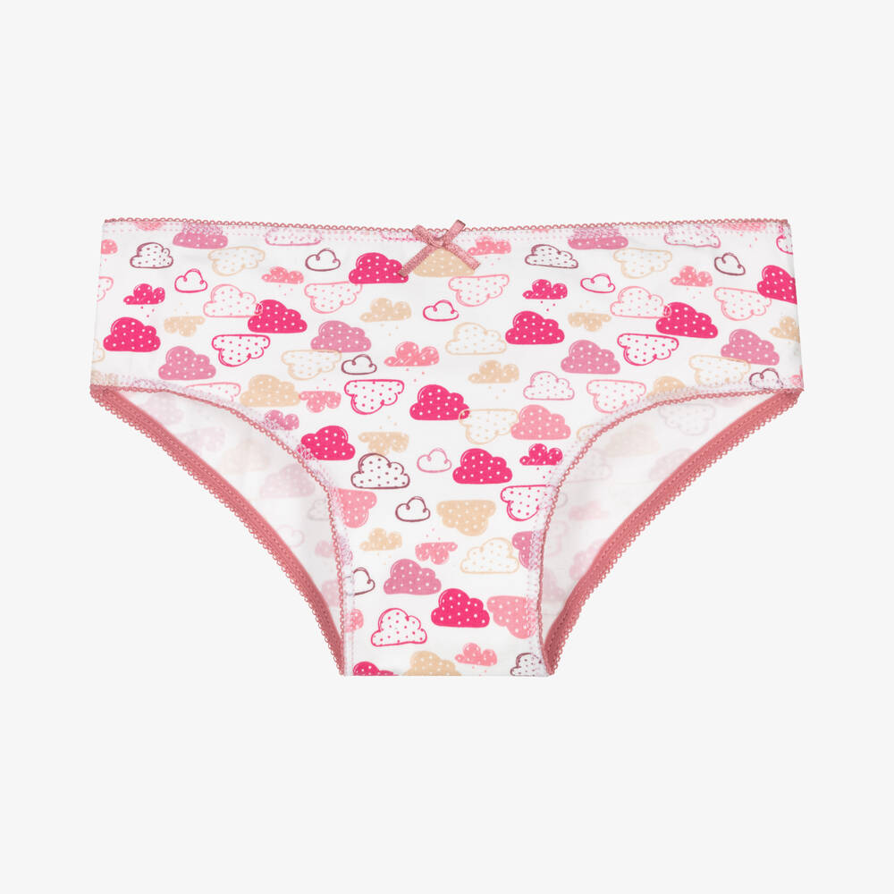 Mayoral-Розовые хлопковые трусы (4шт.) | Childrensalon Outlet