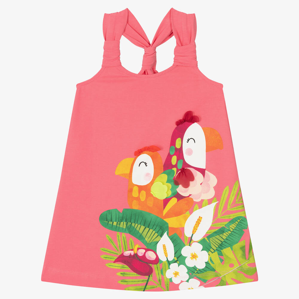 Mayoral flamingo cheap dress