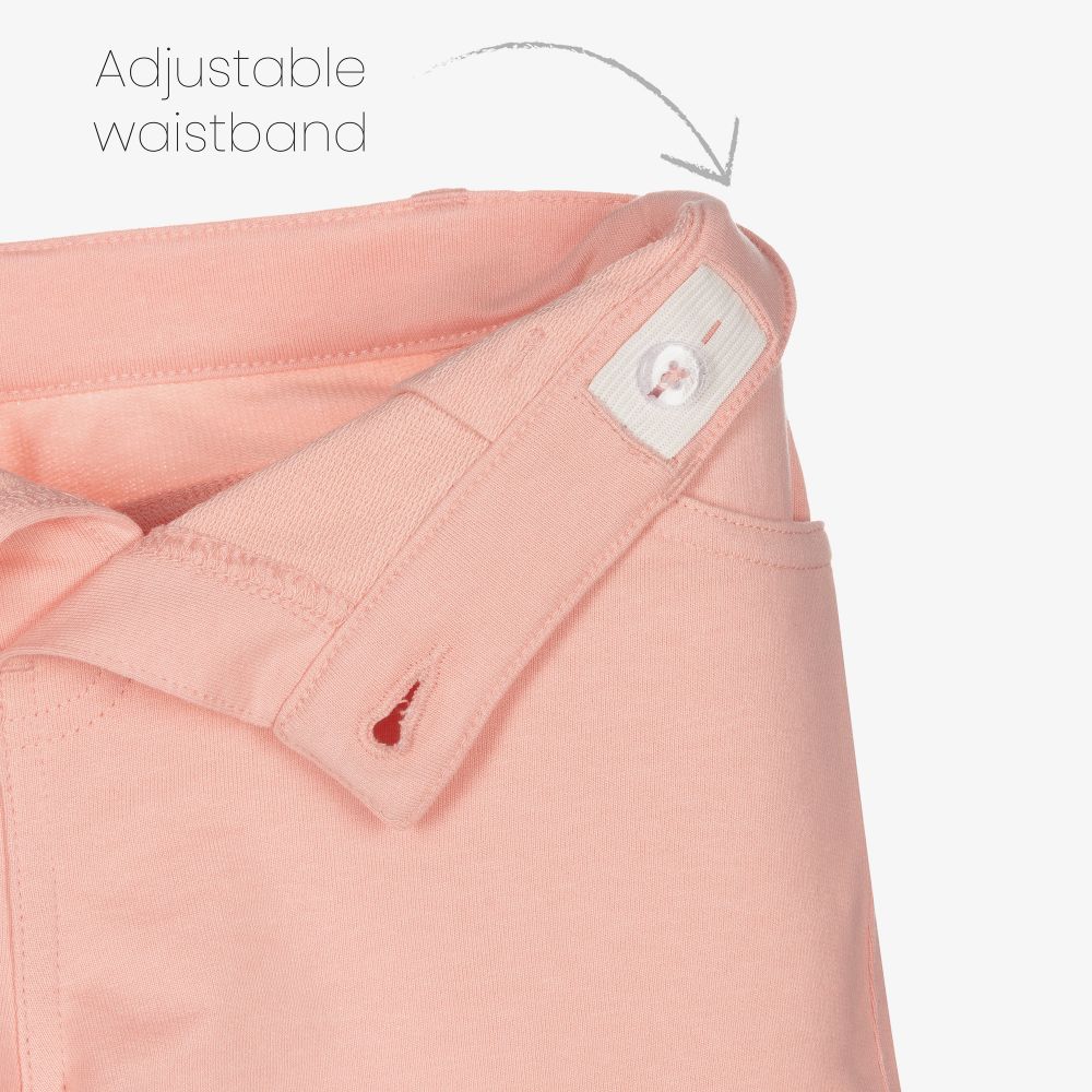 Mayoral-شورت قطن لون زهري للبنات | Childrensalon Outlet