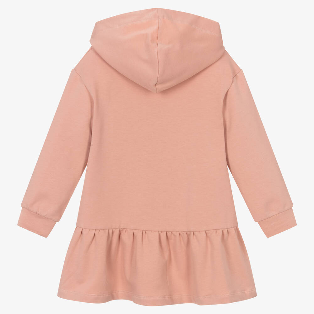 Mayoral-فستان سويتشيرت قطن لون زهري | Childrensalon Outlet