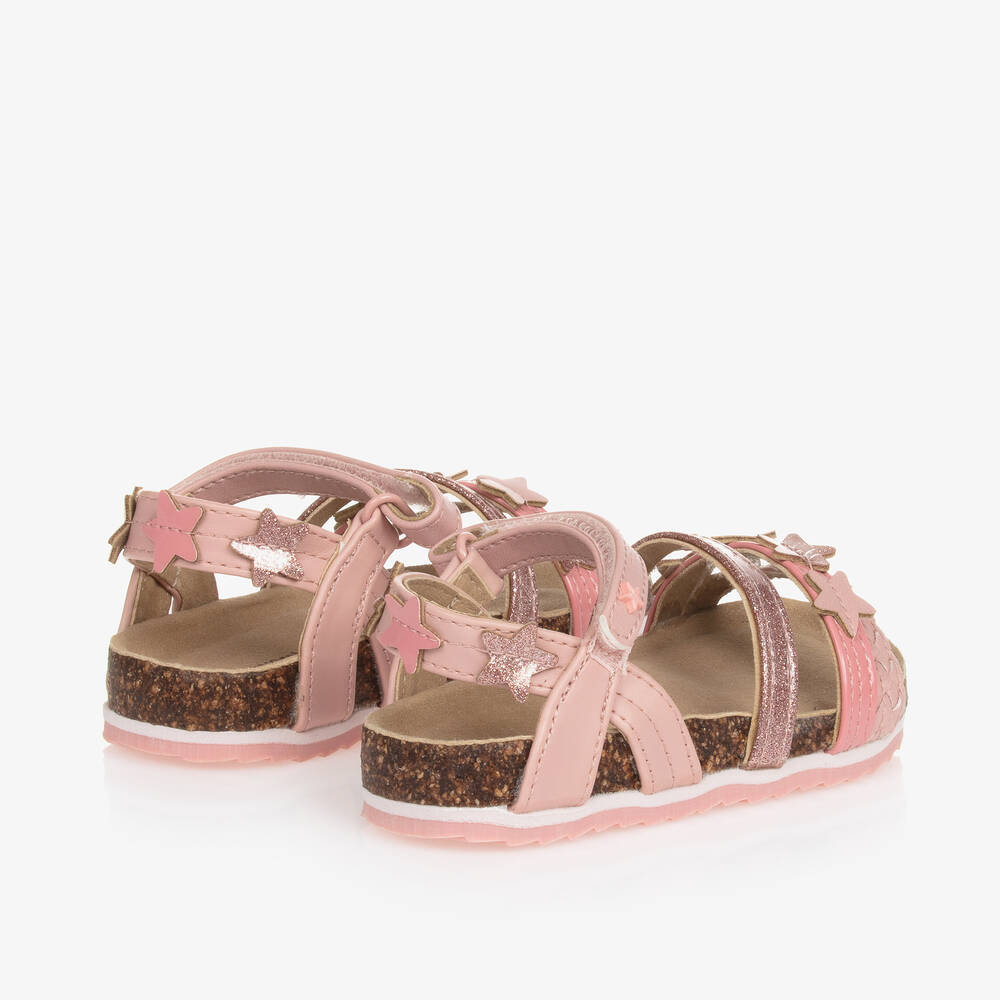 Mayoral-صندل جلد صناعي لون زهري | Childrensalon Outlet