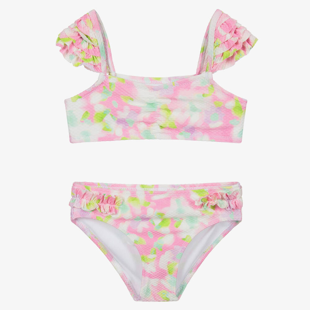 Mayoral-مايّو بيكيني لون زهري للبنات | Childrensalon Outlet