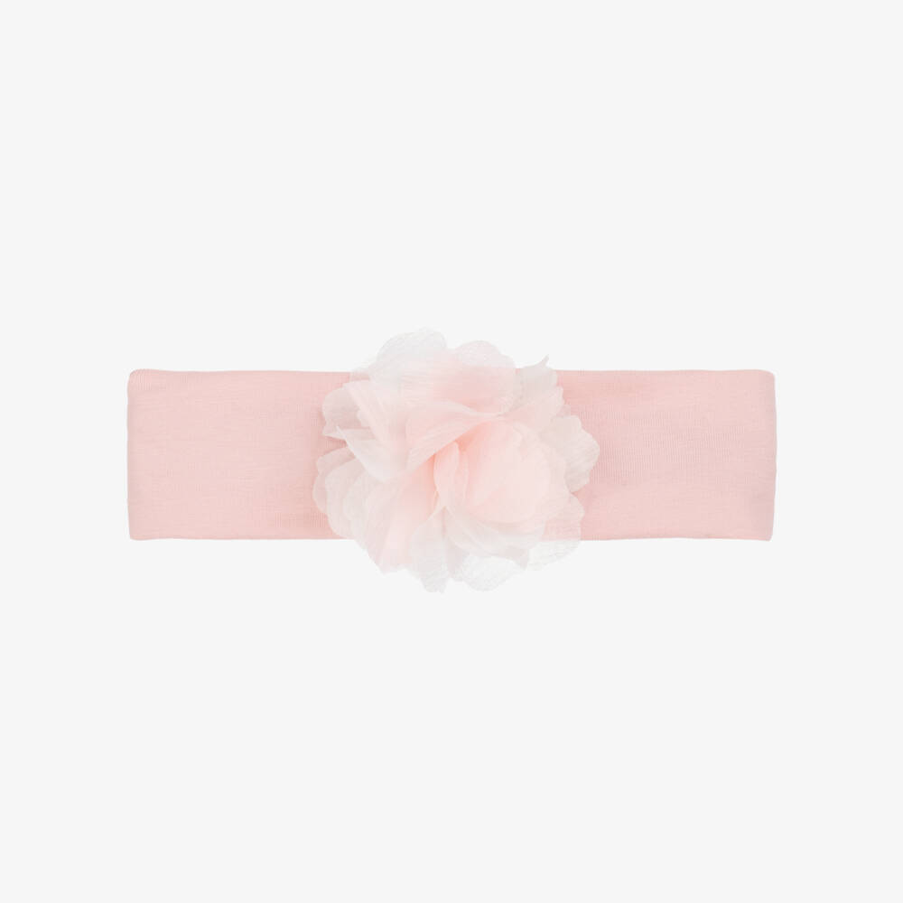 Mayoral Newborn-Girls Pink Floral Charm Hairband | Childrensalon Outlet