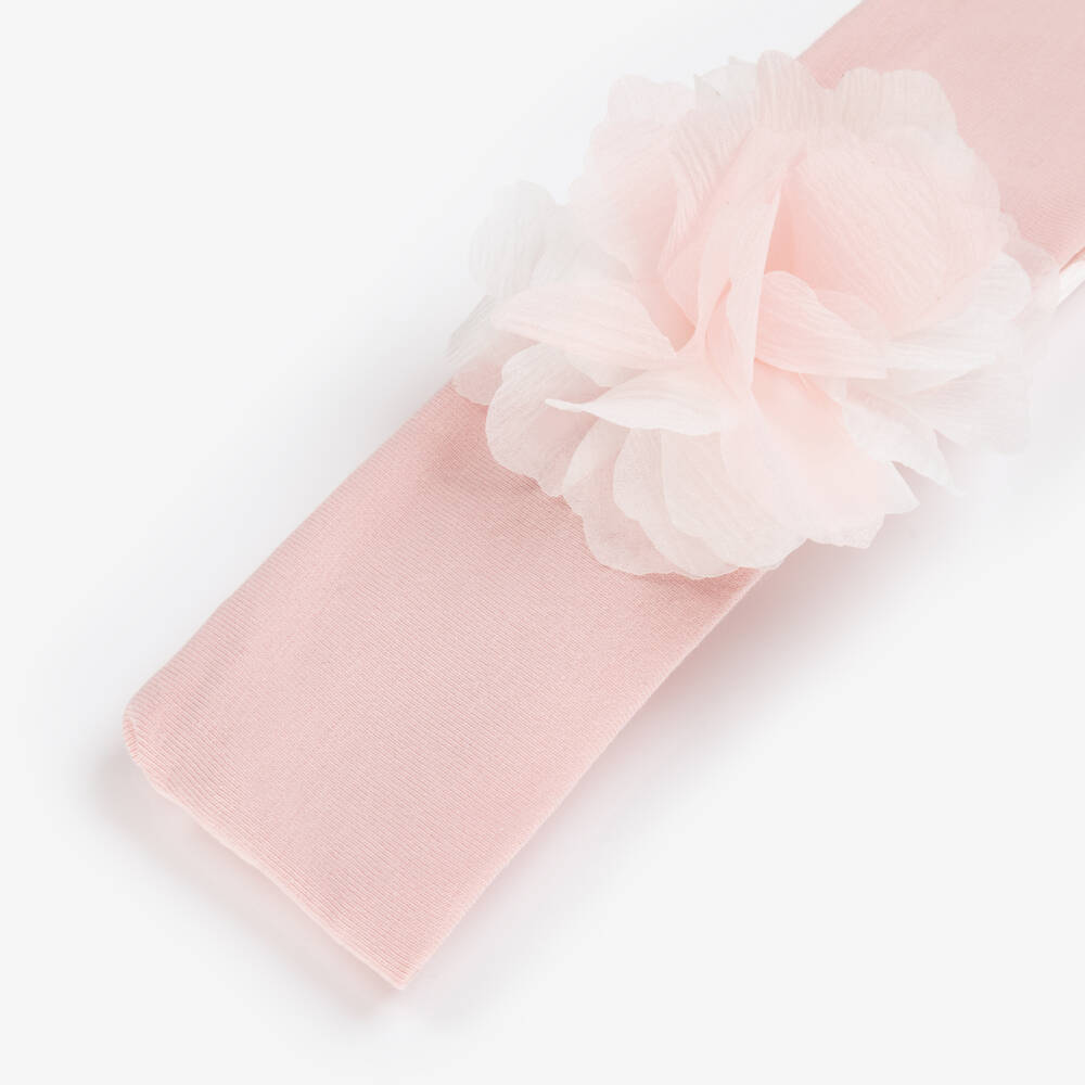 Mayoral Newborn-Girls Pink Floral Charm Hairband | Childrensalon Outlet