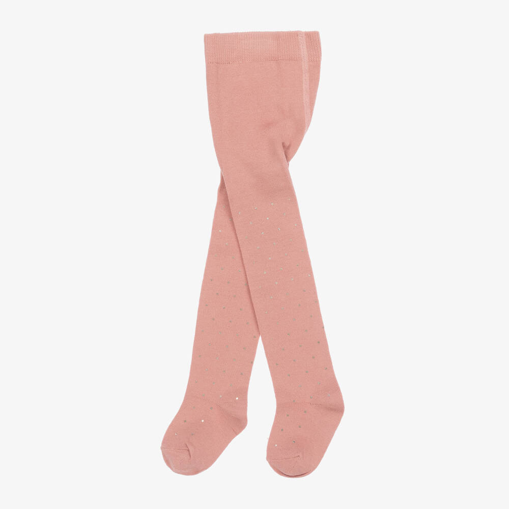 Mayoral-كولون قطن لون ذهبي وزهري للبنات | Childrensalon Outlet