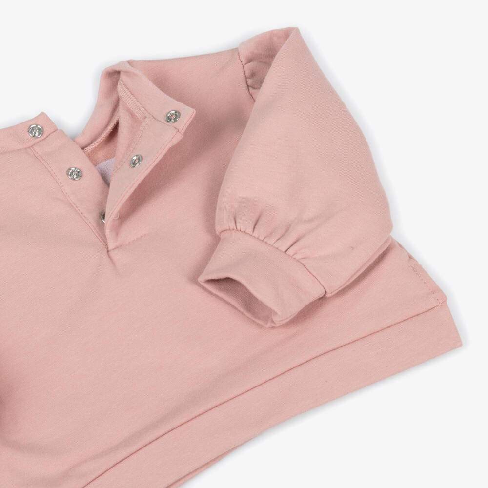 Mayoral-Girls Pink Heart Tulle Outfit | Childrensalon Outlet