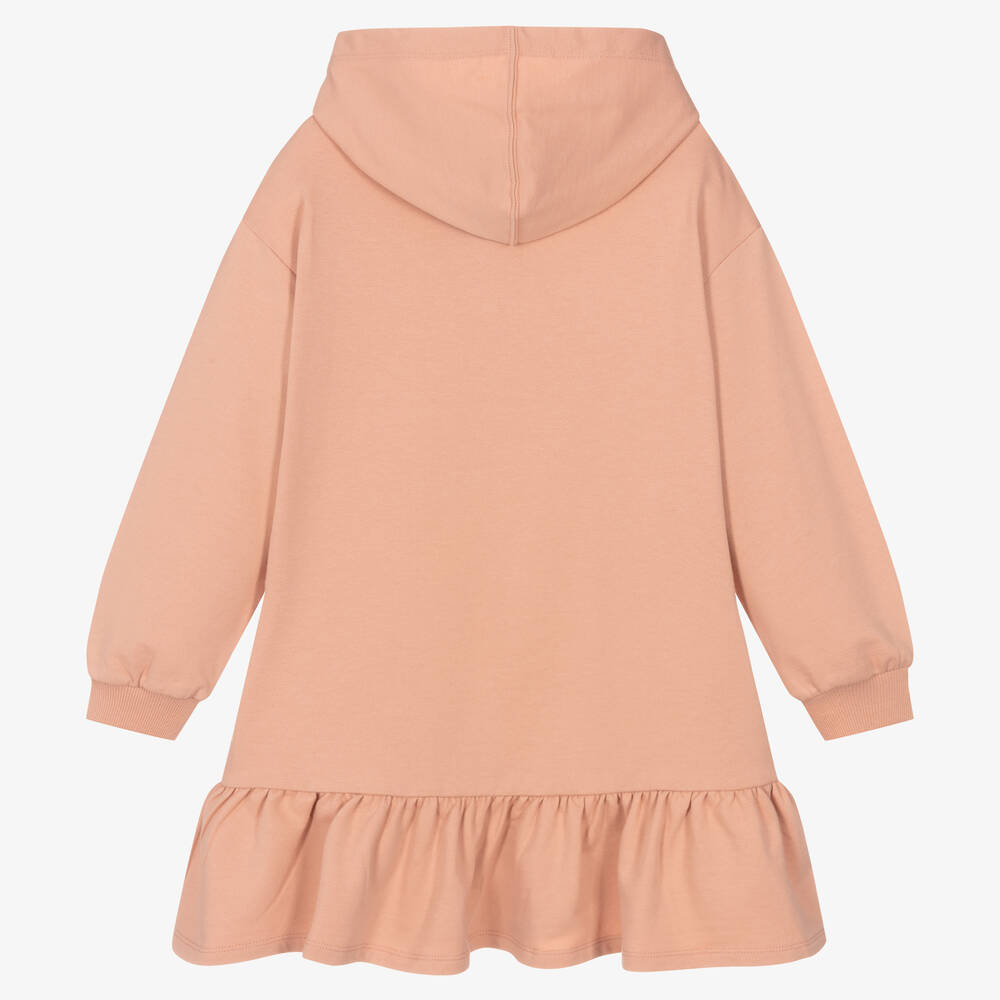 Mayoral-Розовое платье-худи для девочек | Childrensalon Outlet