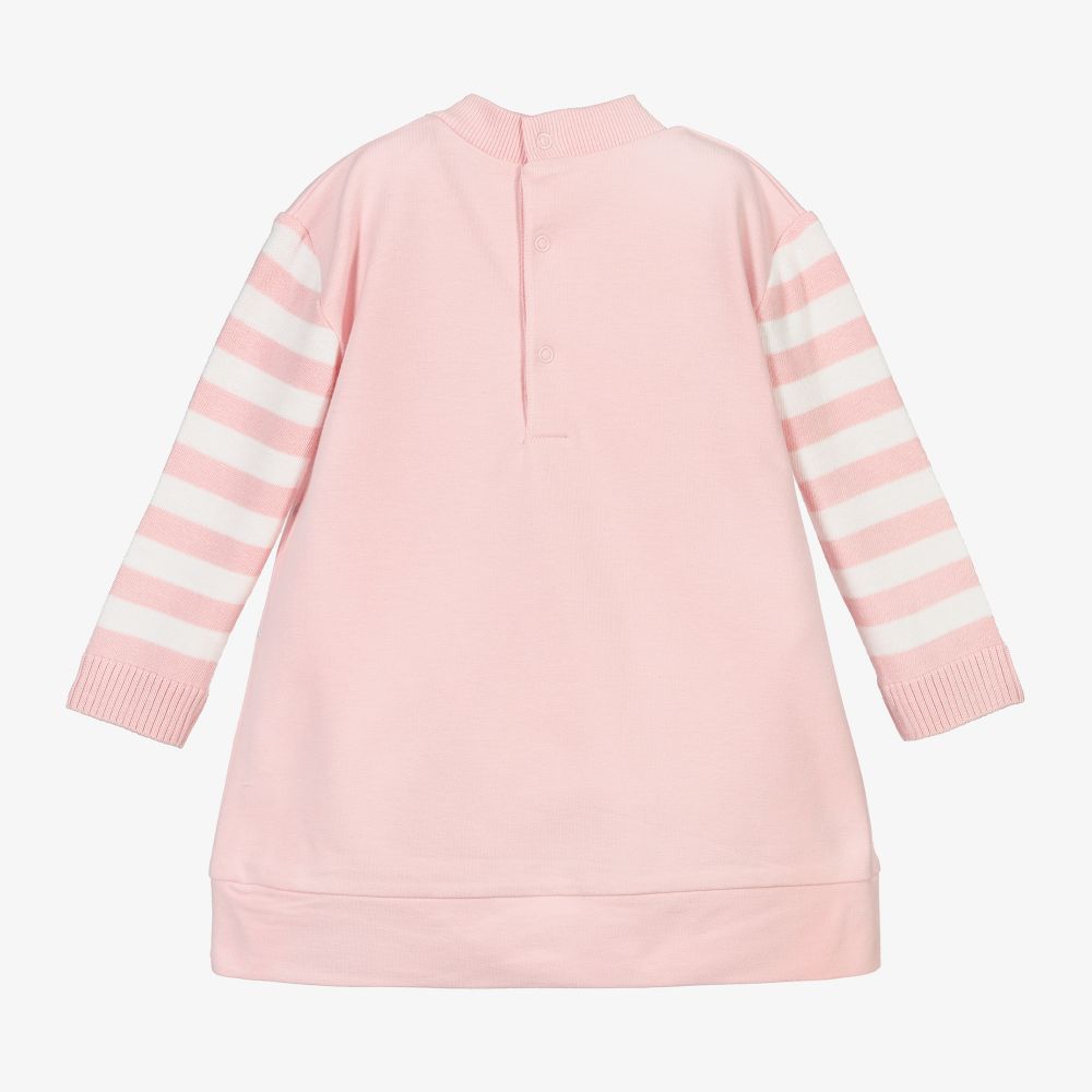 Mayoral-Girls Pink Jersey Dress | Childrensalon Outlet