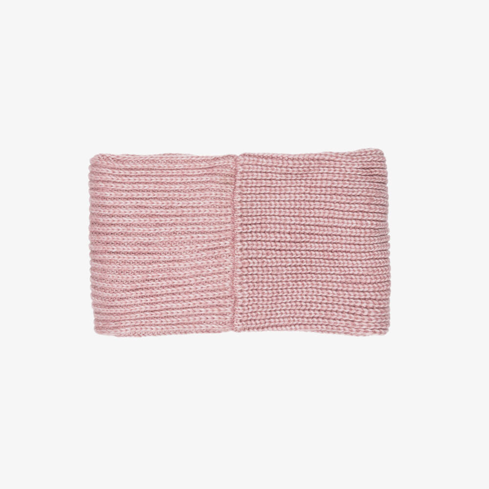 Mayoral-Girls Pink Knitted Hat, Glove & Scarf Set | Childrensalon Outlet