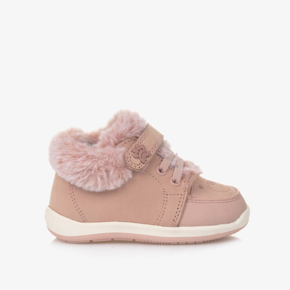 Mayoral-Girls Pink Leather Walking Shoes | Childrensalon Outlet