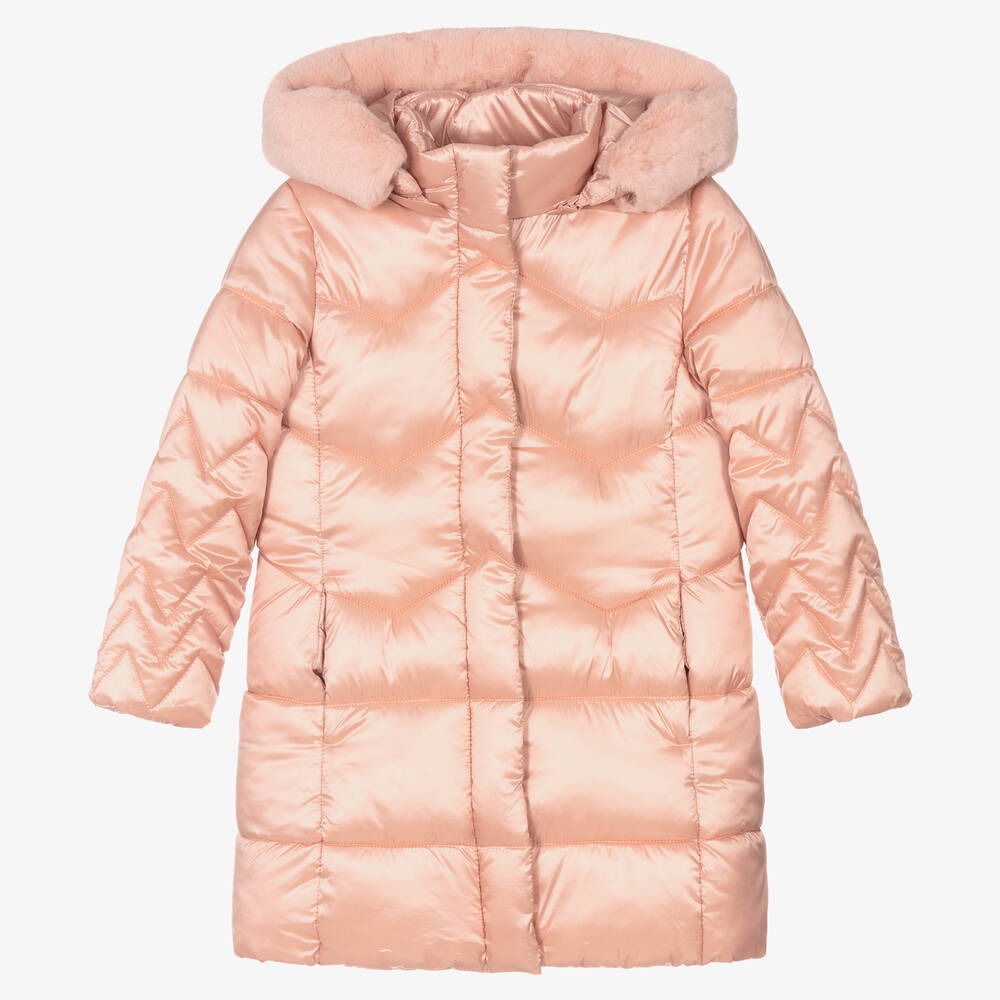 Parka clearance rose fille