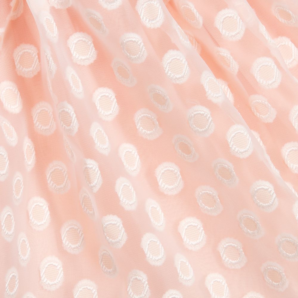 Mayoral-Girls Pink Organza Dress | Childrensalon Outlet