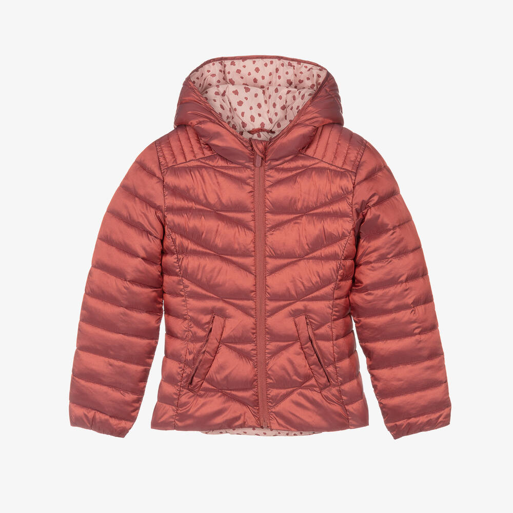 Mayoral - Girls Pink Padded Jacket | Childrensalon