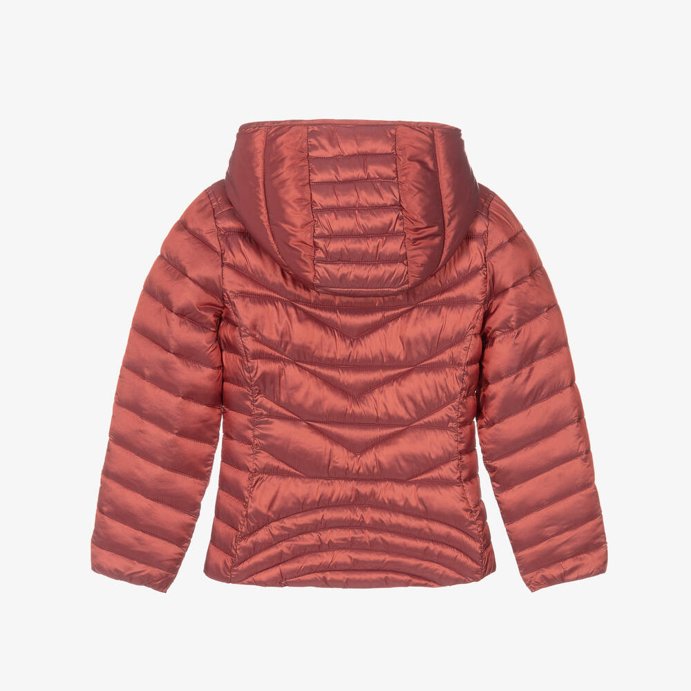 Mayoral-Girls Pink Padded Jacket | Childrensalon Outlet