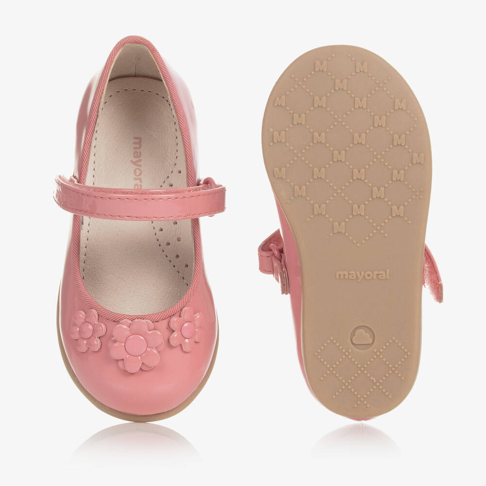 Mayoral-Розовые лакированные туфли из искусственной кожи для девочек | Childrensalon Outlet