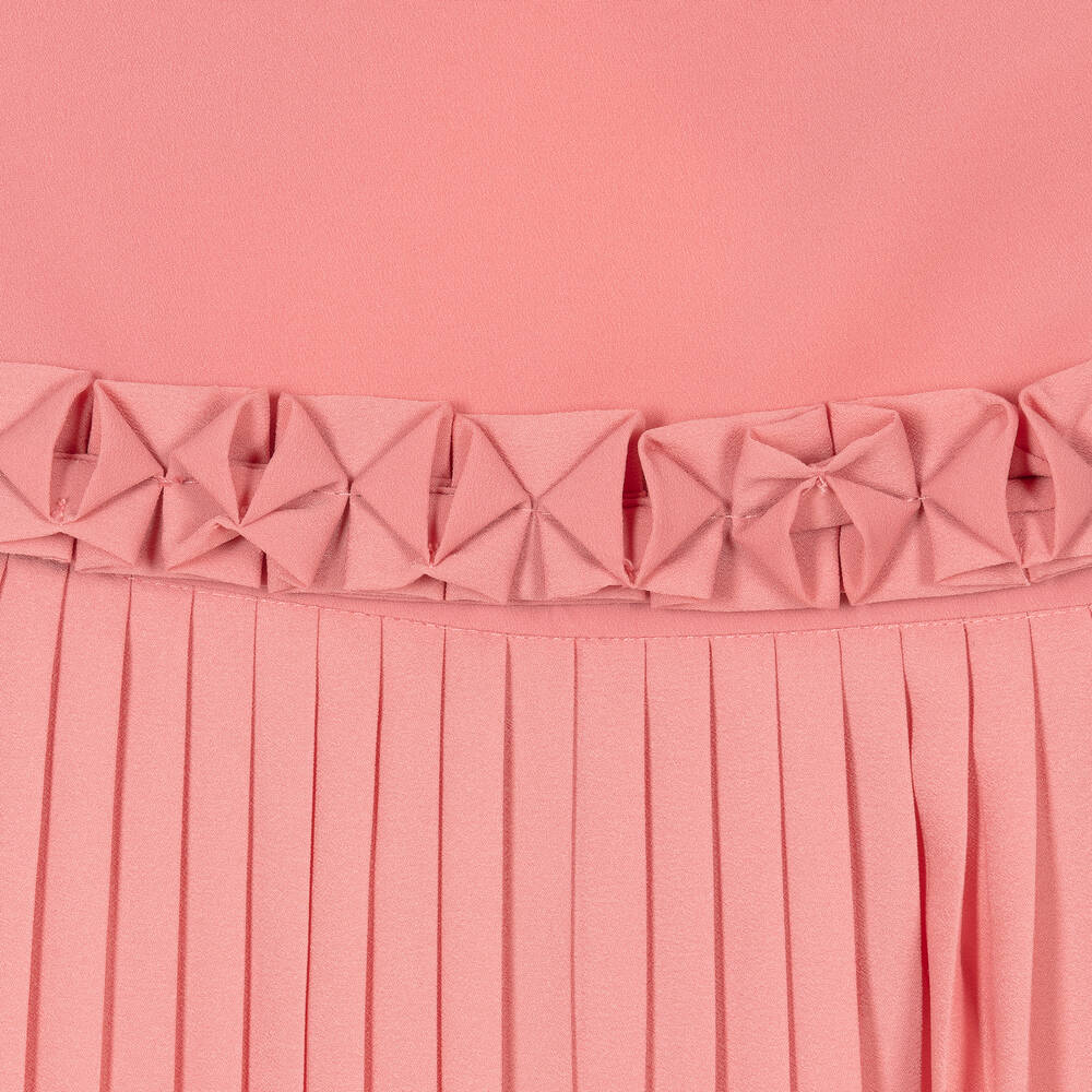 Mayoral-جمبسوت كريب بكسرات لون زهري للبنات | Childrensalon Outlet