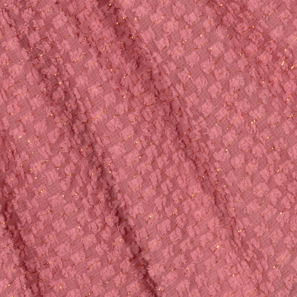 Mayoral-Girls Pink Plumeti Chiffon Dress | Childrensalon Outlet