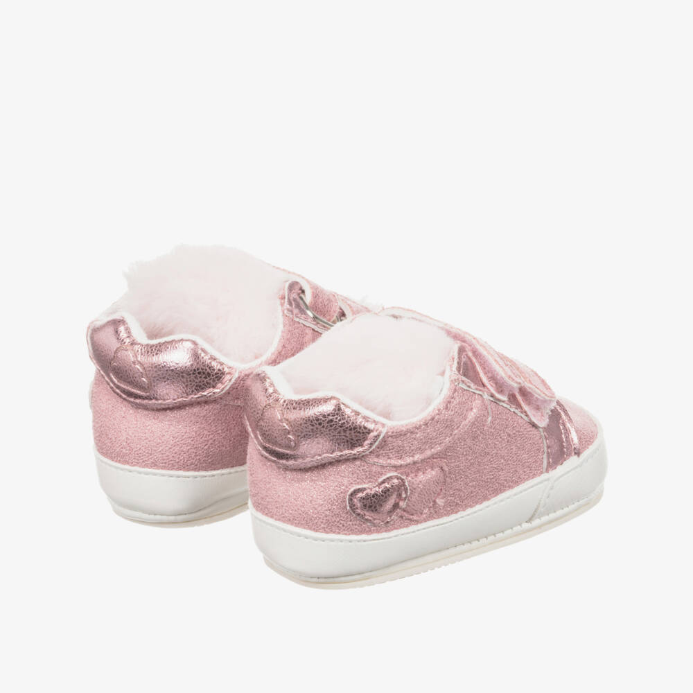 Mayoral Newborn-Girls Pink Pre-Walker Shoes | Childrensalon Outlet