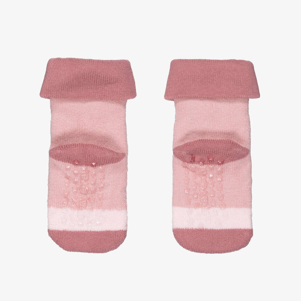 Mayoral Newborn-Girls Pink Safari Knit Socks | Childrensalon Outlet