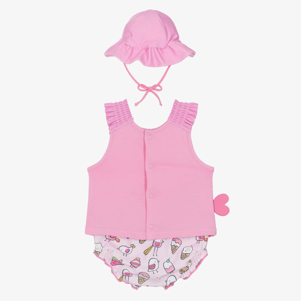Mayoral Для новорожденных-Розовый пляжный наряд для девочек | Childrensalon Outlet