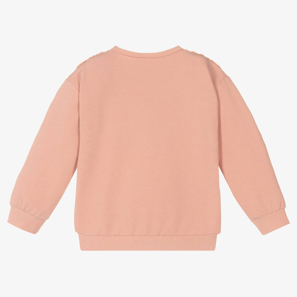 Mayoral girls pink sweatshirt childrensalon outlet