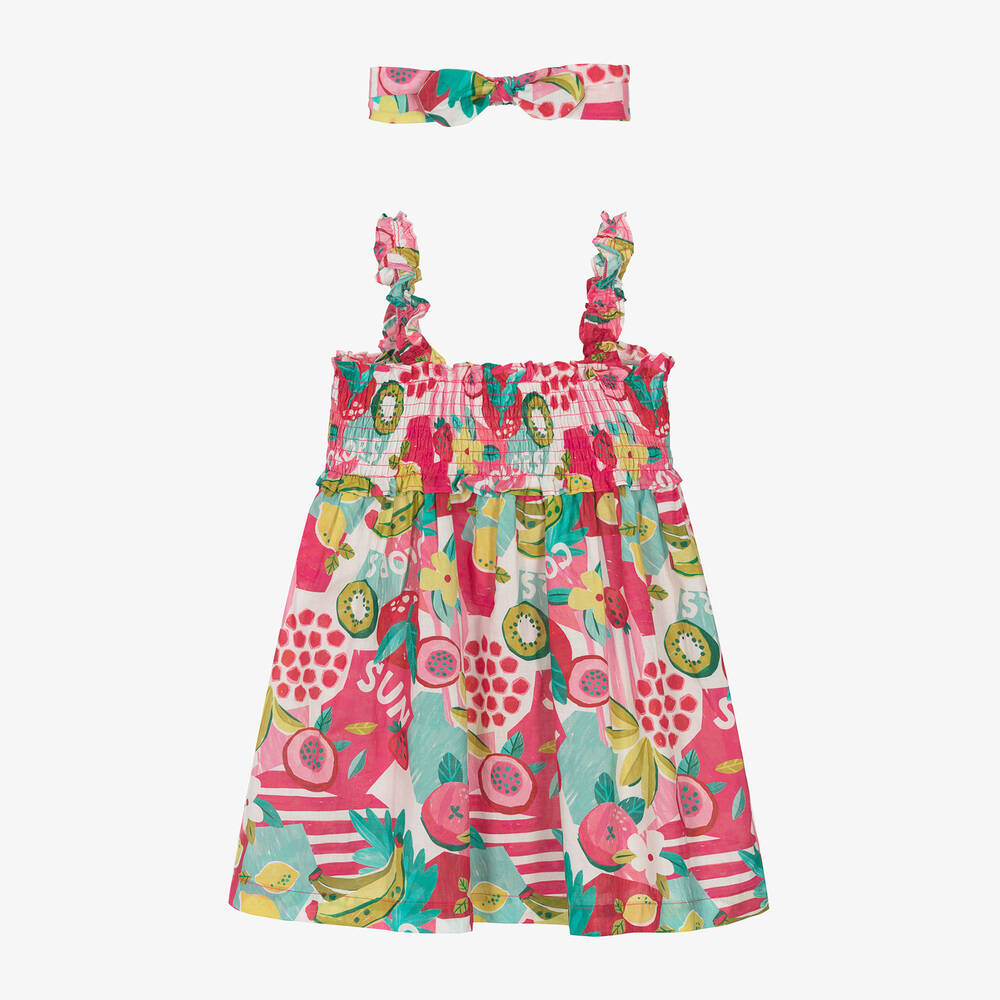 Mayoral Knit Shorts Set - Pink Apples Mayoral Knit Shorts Set - Pink Apples