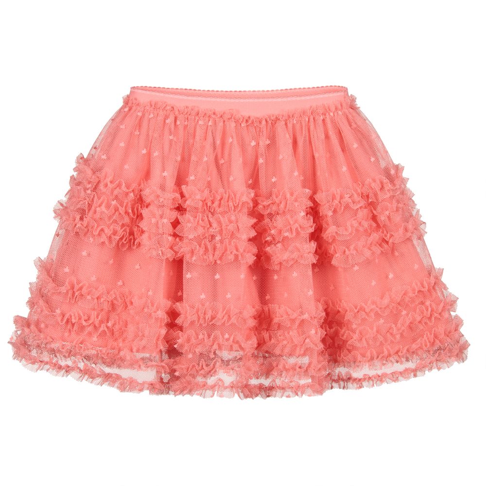 Mayoral-Girls Pink Tulle Skirt | Childrensalon Outlet