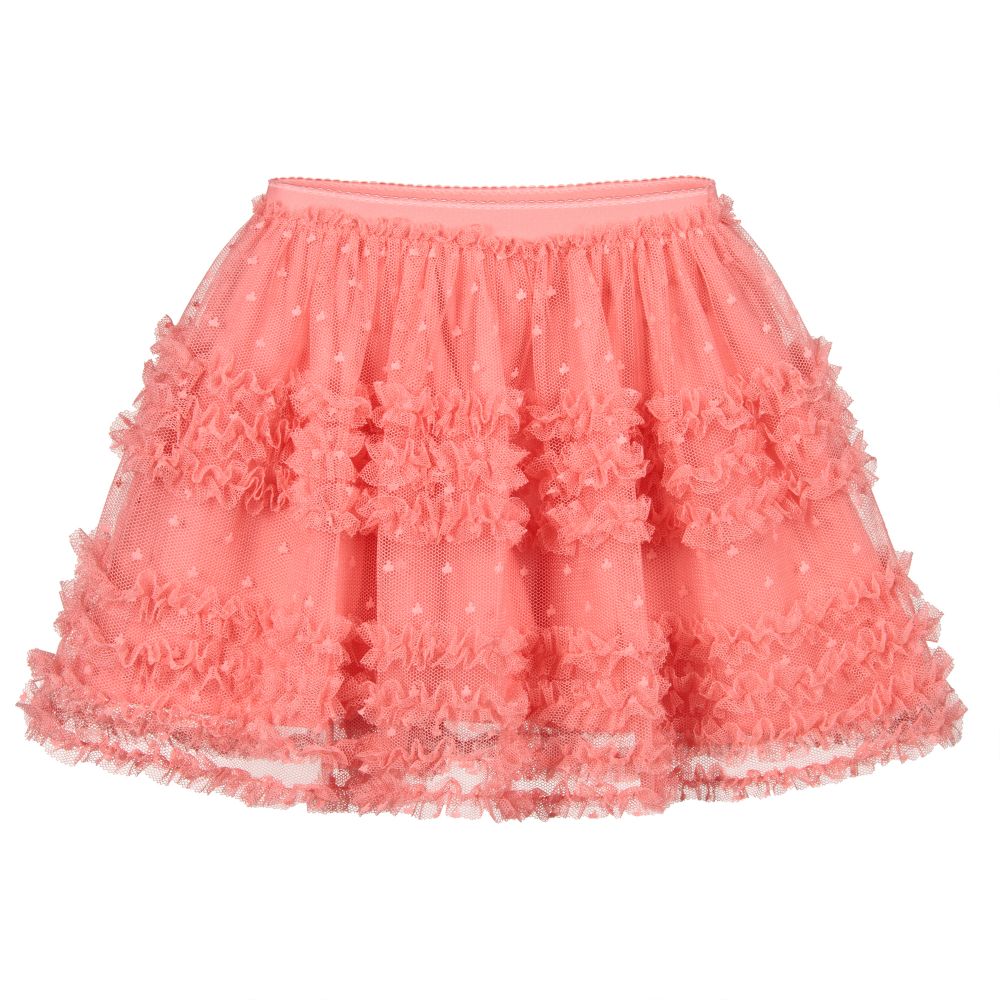 Mayoral - Jupe rose en tulle Fille | Childrensalon