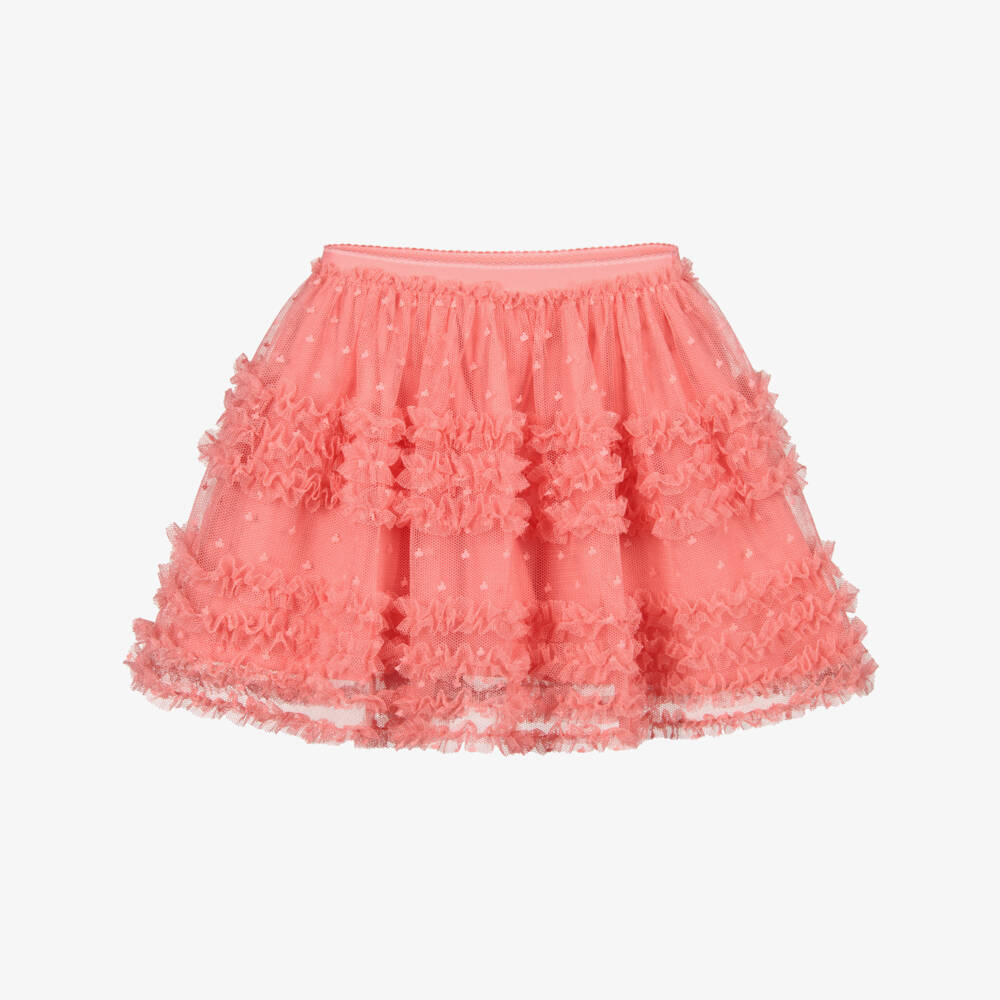 Mayoral-تنورة تول لون زهري | Childrensalon Outlet