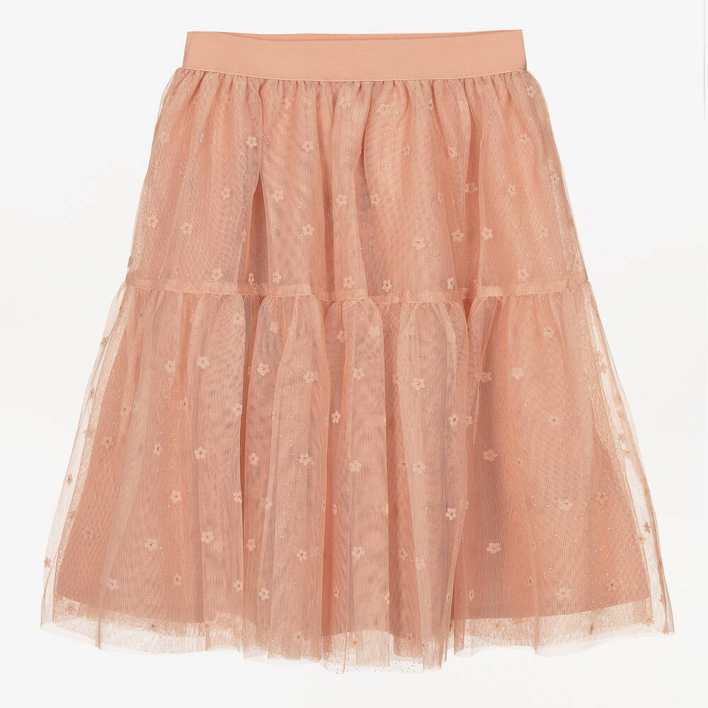 مايورال-تنورة تول لون زهري | Childrensalon Outlet