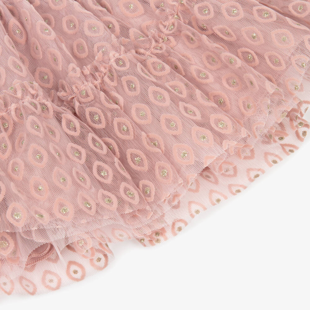 Mayoral-Girls Pink Tulle Skirt Outfit | Childrensalon Outlet