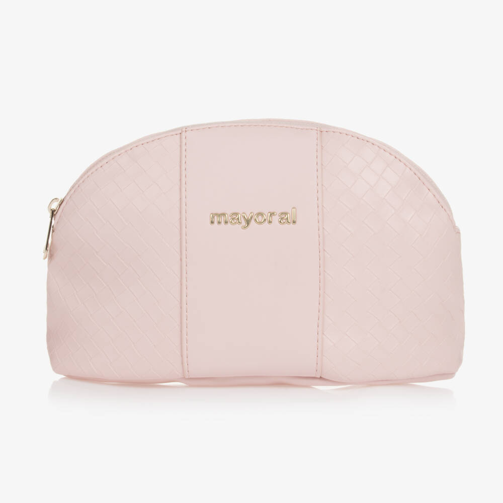 Mayoral-Girls Pink Vegan Leather Bag | Childrensalon Outlet