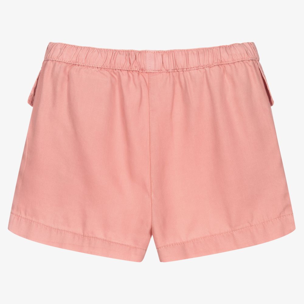 Mayoral-شورت ليوسيل لون زهري للبنات | Childrensalon Outlet