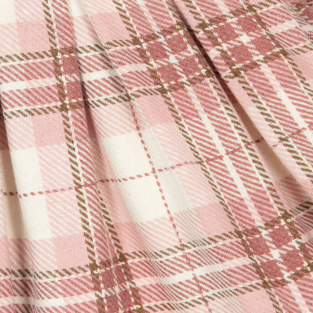 Mayoral-Girls Plaid Pink Dress | Childrensalon Outlet