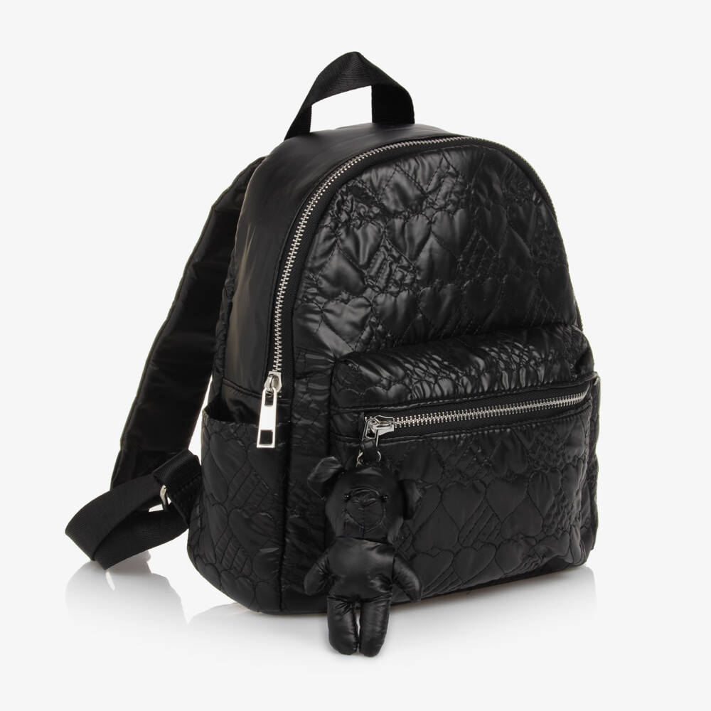 Mayoral-حقيبة ظهر مبطنة لون أسود للبنات (26 سم) | Childrensalon Outlet