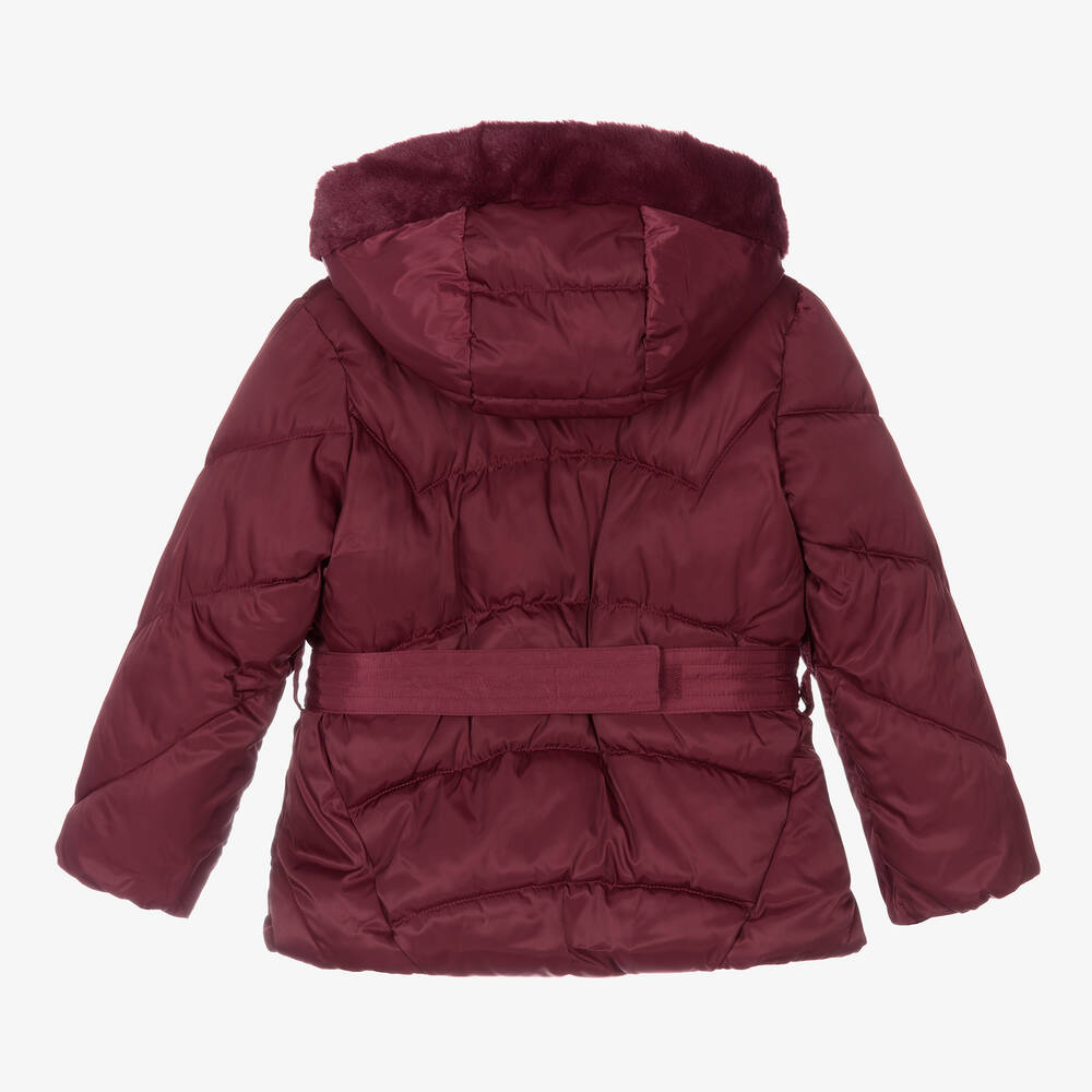 Girls belted coat top