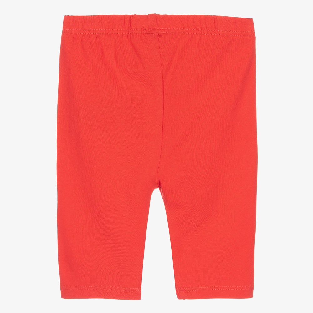 Mayoral-Красные хлопковые легинсы для девочек | Childrensalon Outlet