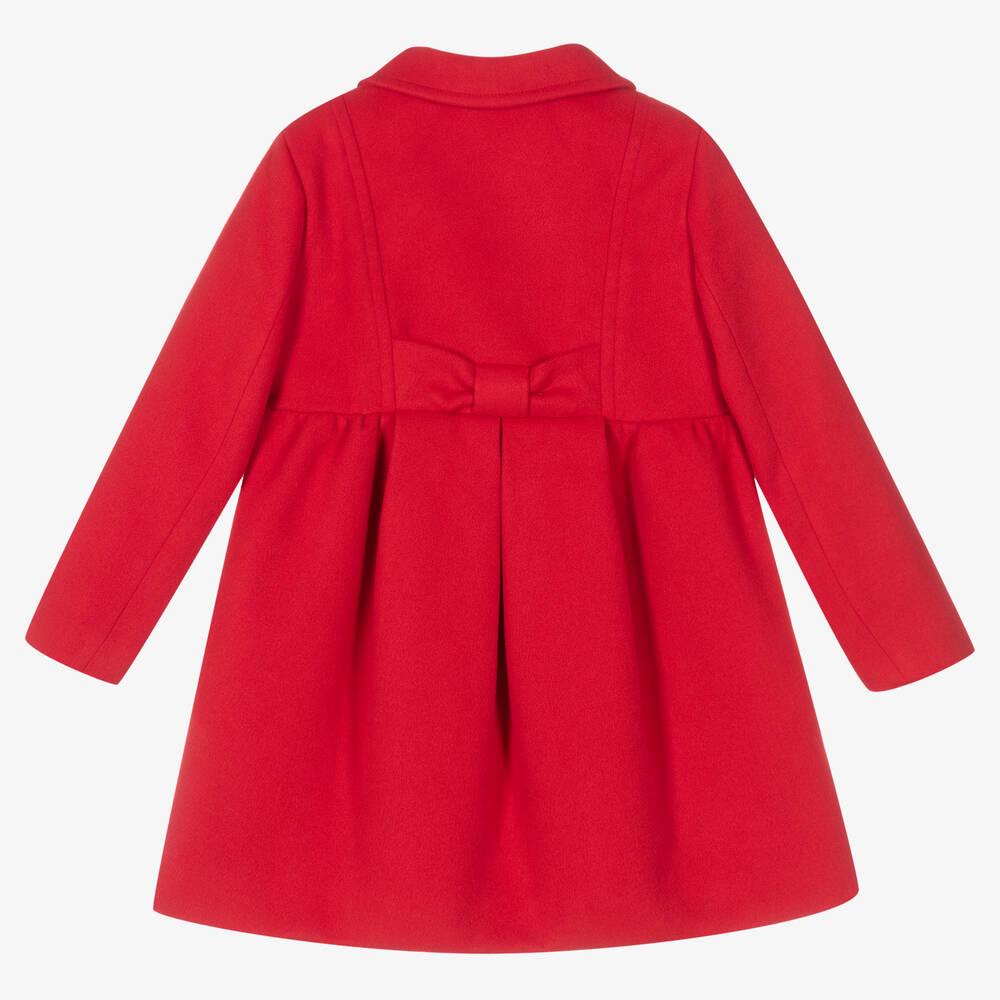 Next girls red coat store