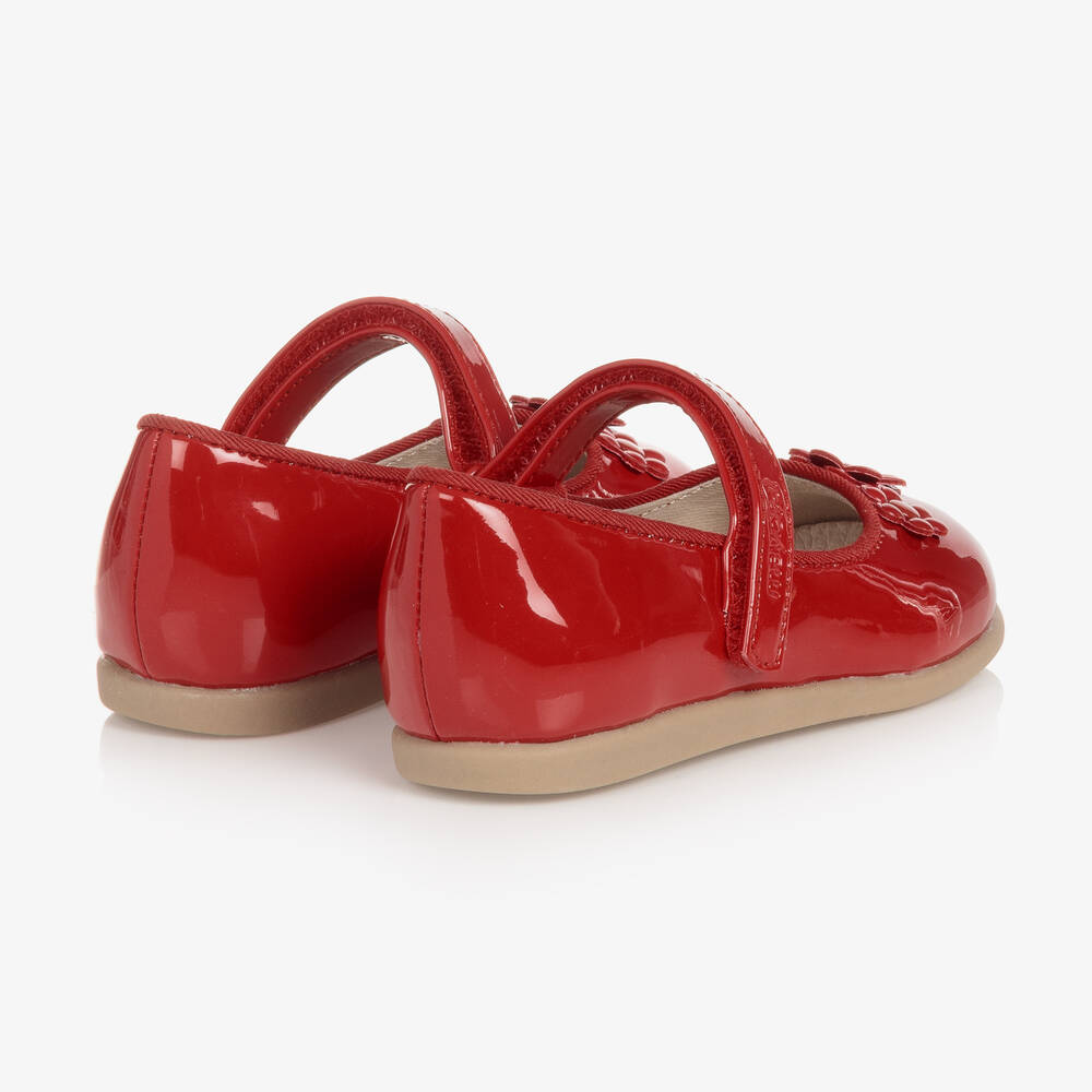 Mayoral - Girls Red Patent Faux Leather Pumps | Childrensalon Outlet