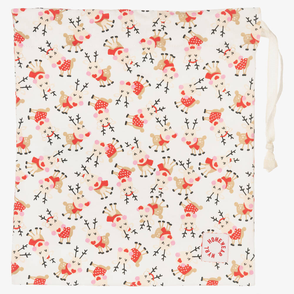 Mayoral-Красная пижама с оленем для девочек | Childrensalon Outlet