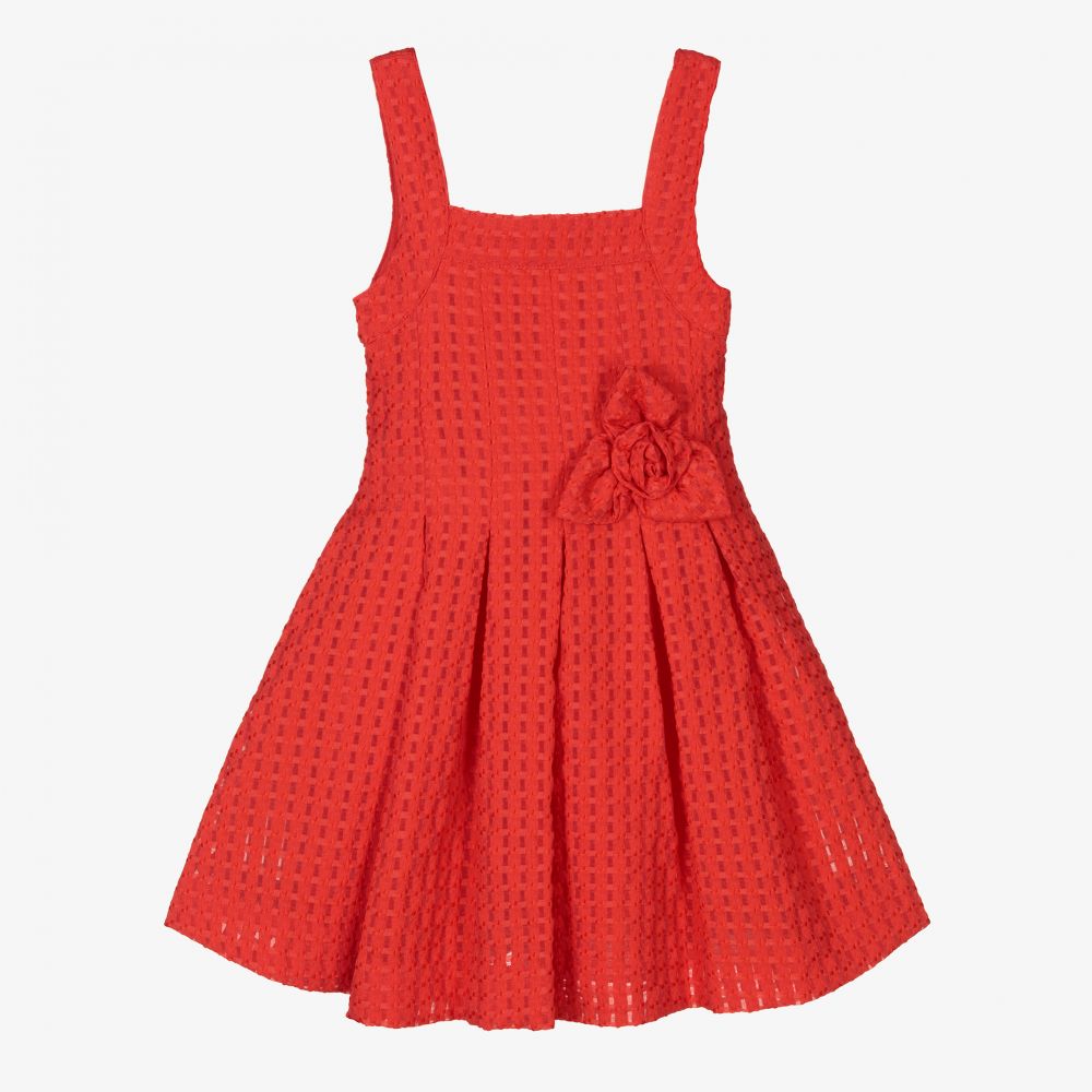 mayoral red dress
