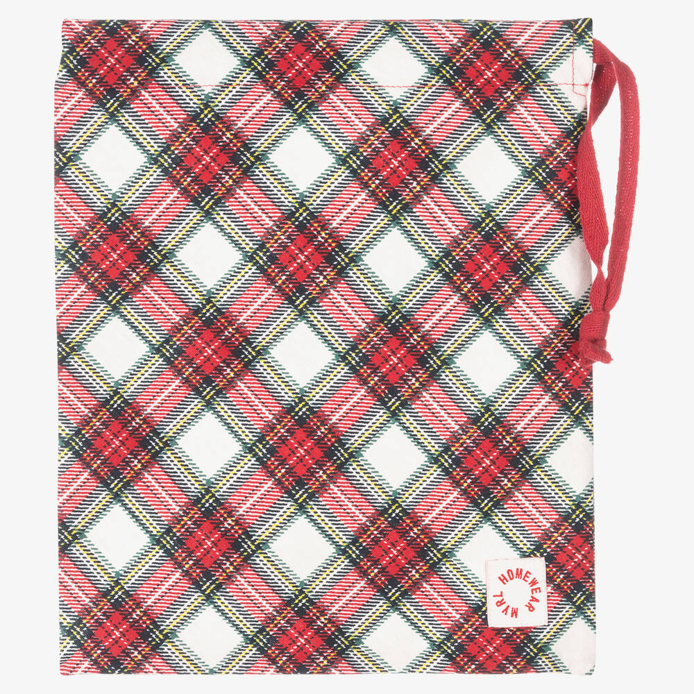 Girls tartan sales pjs